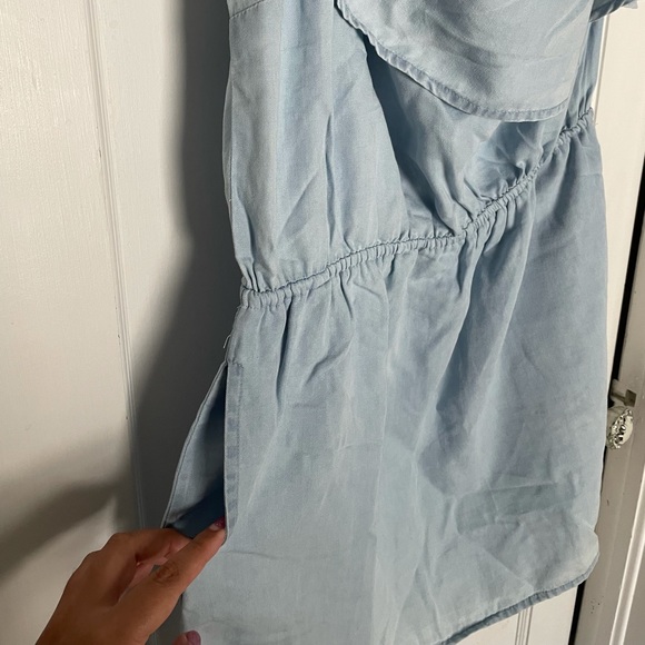 Guess Light Blue One Shoulder Dress - Picture 6 of 14